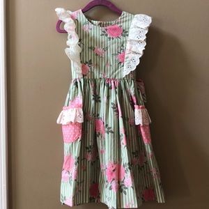 Girls floral dress